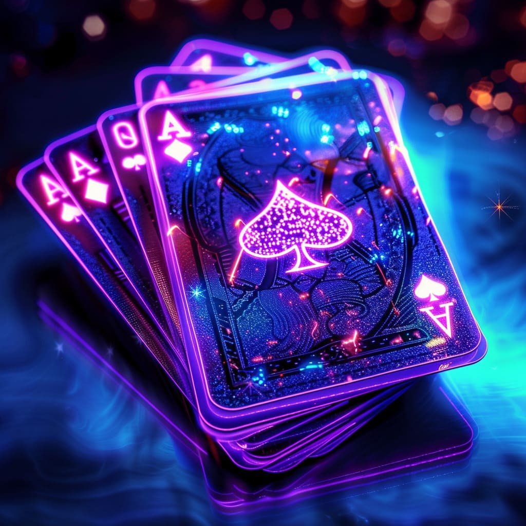 Live Casino ကတ်ဂိမ်းဇယားတွင် ဒီလာနှင့် ကစားနေသောမြင်ကွင်း