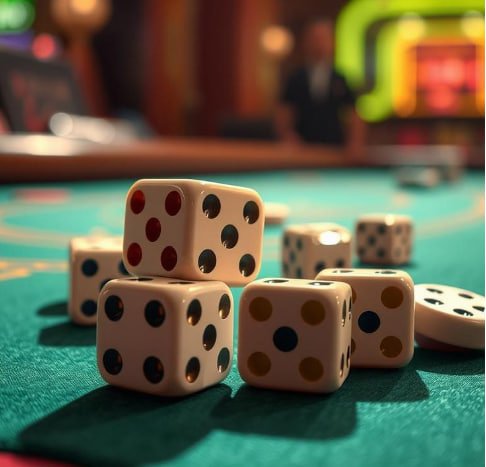 Live Casino ဒီလာနှင့် ကတ်ဖြန့်နေသောမြင်ကွင်း